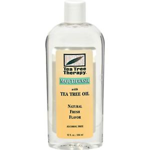 TEA TREE THERAPY - MOUTHWASH /W TEA TREE OIL - 12oz