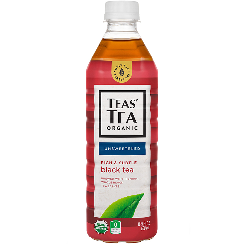 TEAS' TEA ORGANIC - (Rish & Subtle Black Tea | Unsweetened) - 16.9oz