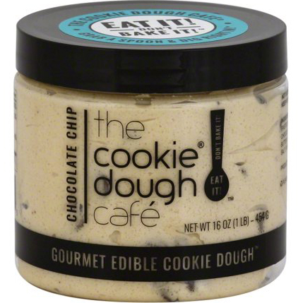 THE COOKIE DOUGH CAFE - GOURMET EDIBLE COOKIE DOUGH - (Chocolate Chip) - 16oz