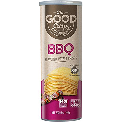 THE GOOD CRISP - BBQ FLAVORED POTATO CRISPS - NON GMO - GLUTEN FREE - 5.6oz