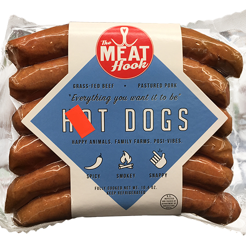 THE MEAT HOOK - HOT DOGS - 10.4oz