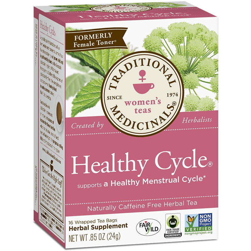 TRADITIONAL MEDICINALS - NON GMO - (Healthy Cycle) - 16 Tea Bags