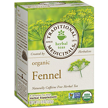 TRADITIONAL MEDICINALS - ORGANIC - NON GMO - (Fennel) - 16 Tea Bags