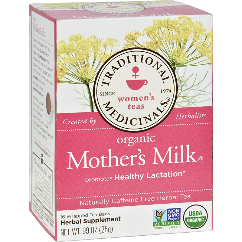 TRADITIONAL MEDICINALS - ORGANIC - NON GMO - (Mother's Milk) - 16 Tea Bags