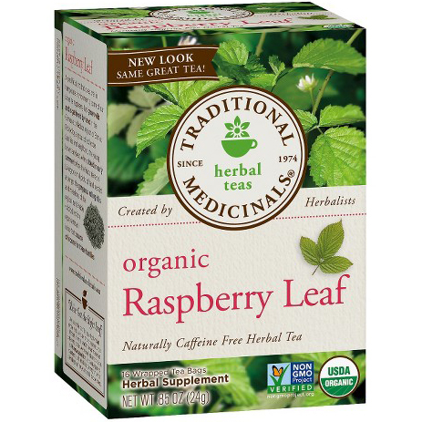 TRADITIONAL MEDICINALS - ORGANIC - NON GMO - (Raspberry Leaf) - 16 Tea Bags
