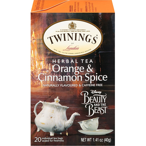 TWININGS - 100% PURE HERBAL TEA - (Orange & Cinnamon Spice) - 20bags