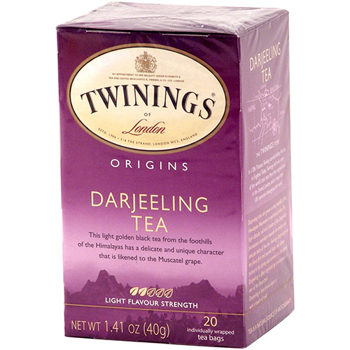 TWININGS - BLACK TEA - (Darjeeling) - 20bags