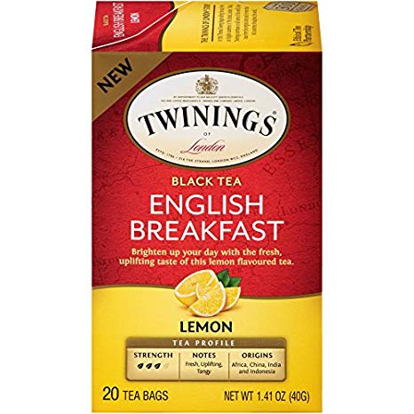 TWININGS - BLACK TEA - (English Breakfast | Lemon) - 20bags