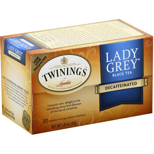 TWININGS - BLACK TEA - (Lady Grey | Decaffeinated) - 20bags
