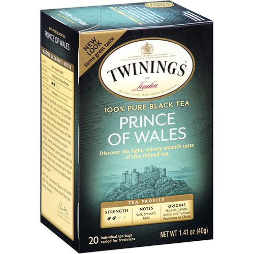 TWININGS - BLACK TEA - (Prince of Wales) - 20bags