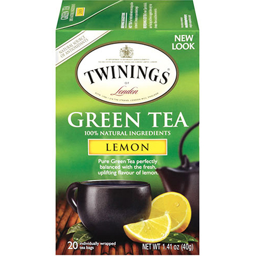 TWININGS - GREEN TEA - (Lemon) - 20bags