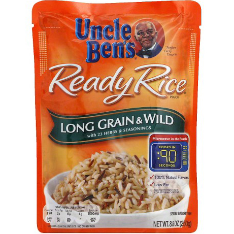 UNCLE BEN'S - READY RICE - (Long Grain & Wild) - 8.8oz