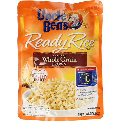 UNCLE BEN'S - READY RICE - (Whole Grain Brown) - 8.8oz