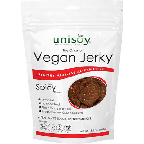 UNISOY - VEGAN JERKY - (Spicy) - 3.5oz