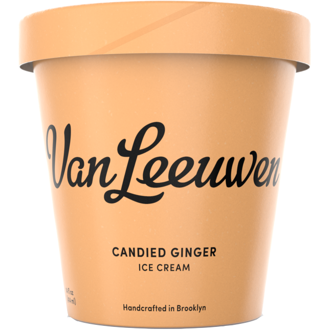 VAN LEEUWEN - (Candied Ginger) - 14oz