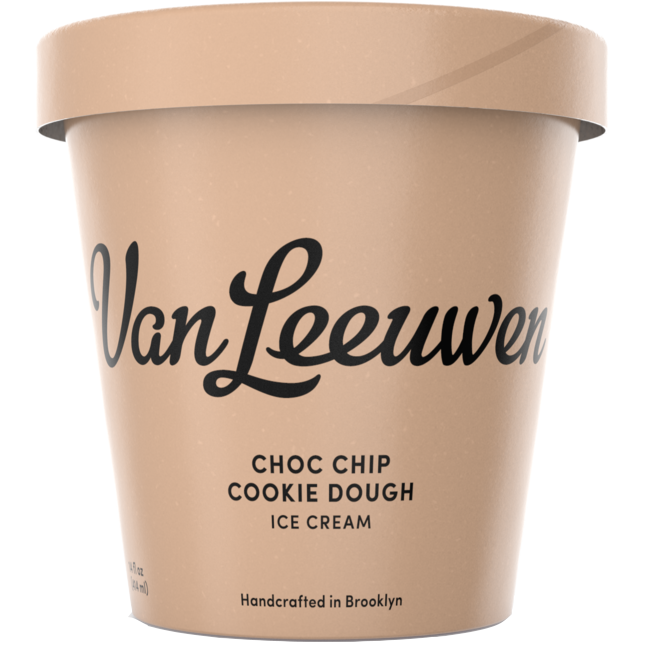 VAN LEEUWEN - (Choc Chip Cookie Dough) - 14oz