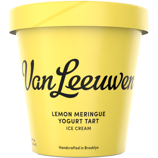 VAN LEEUWEN - (Lemon Meringue Yogurt Tart) - 14oz
