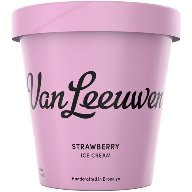 VAN LEEUWEN - (Strawberry) - 14oz