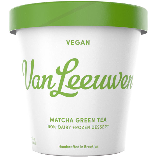 VAN LEEUWEN - VEGAN - (Matcha Green Tea) - 14oz