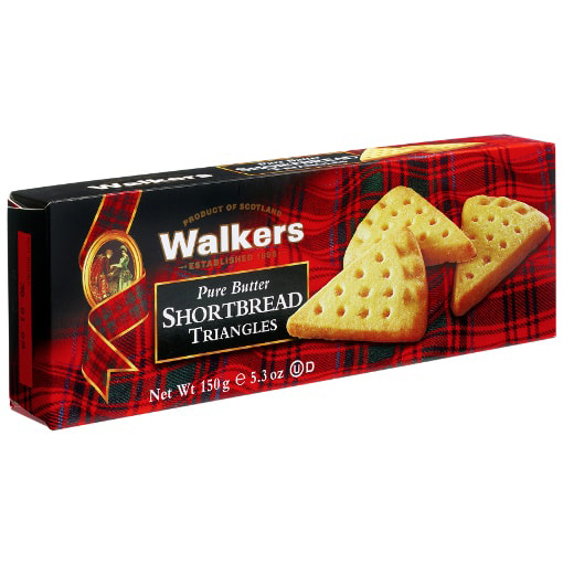 WALKERS - PURE BUTTER SHORTBREAD TRIANGLES - 5.3oz