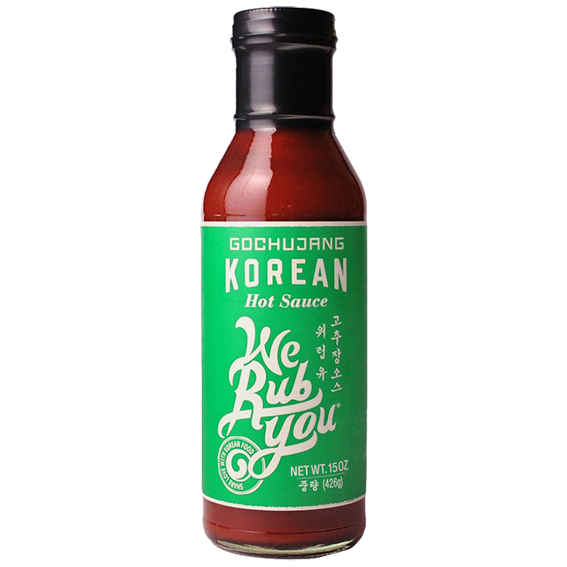 WE RUB YOU - BBQ SAUCE - KOREAN - (Gochujang) - 15oz
