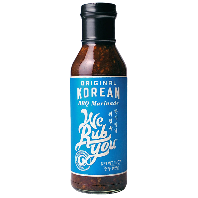 WE RUB YOU - BBQ SAUCE - KOREAN - (Original) - 15oz