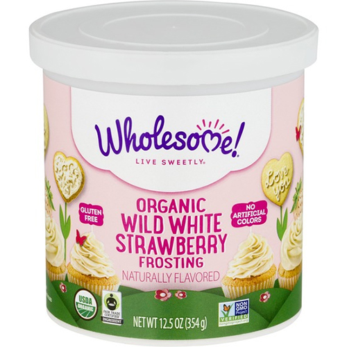 WHOLESOME - FROSTING (Wild White Strawberry) - 12.5oz