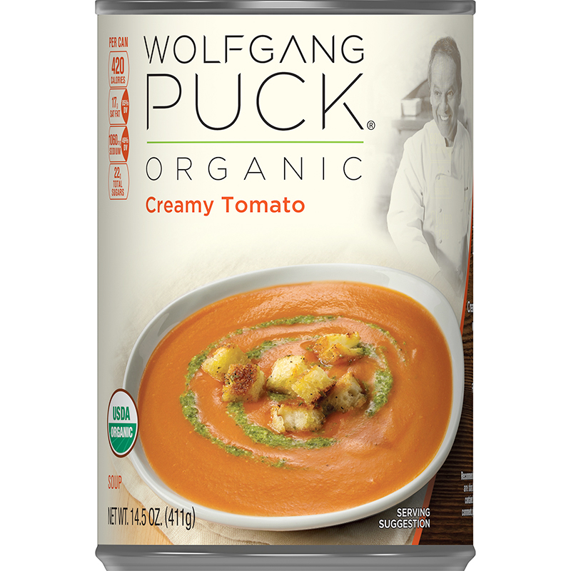 WOLFGANG PUCK - ORGANIC SOUP - (Creamy Tomato) - 14.5oz	