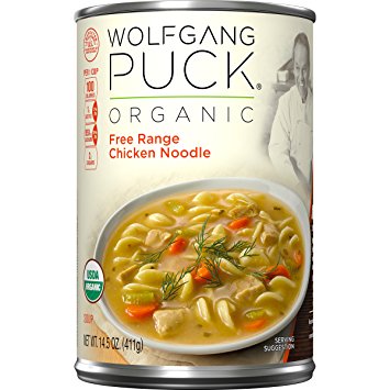 WOLFGANG PUCK - ORGANIC SOUP - (Free Range Chicken Noodle) - 14.5oz