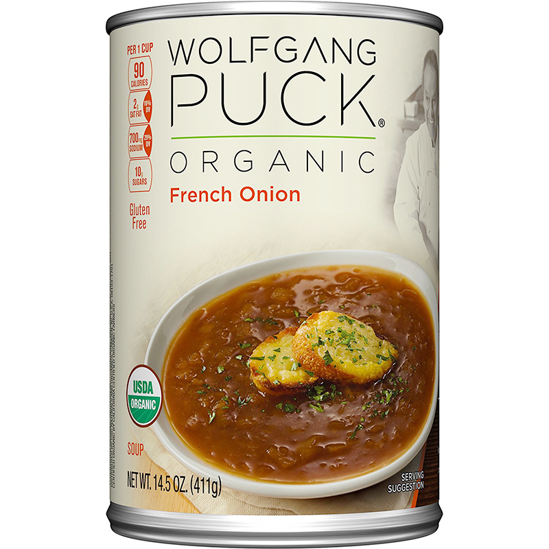 WOLFGANG PUCK - ORGANIC SOUP - GLUTEN FREE - (French Onion) - 14.5oz