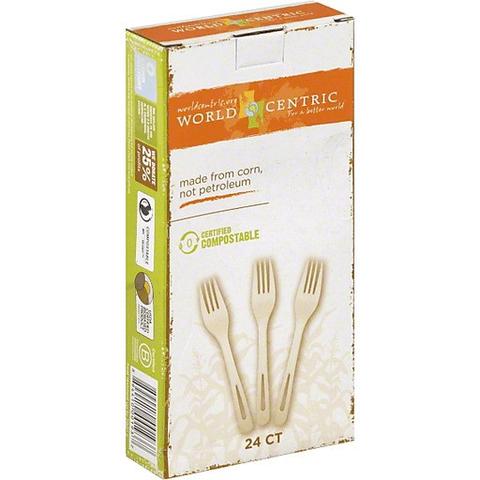 WORLD CENTRIC - FORKS - 24CT