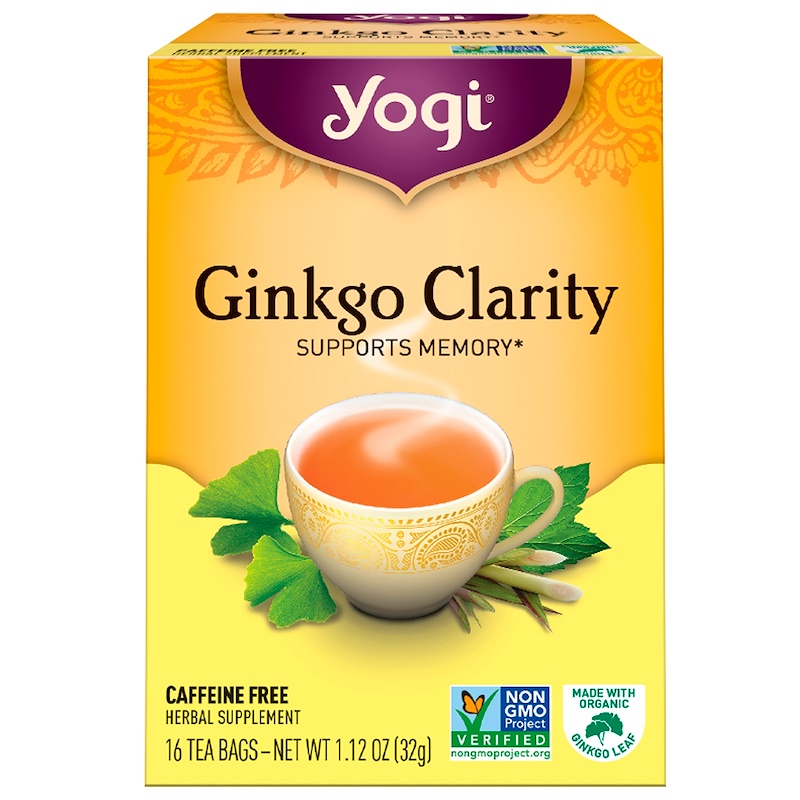 YOGI - HERBAL TEA CAFFEINE FREE - NON GMO - (Chai Rooibos) - 16 Tea Bags