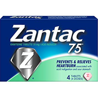 ZANTAC 75 - 4TABLETS