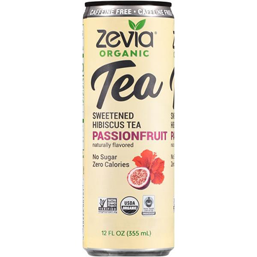 ZEVIA - TEA - (Passionfruit Hibiscus Tea) - 12oz