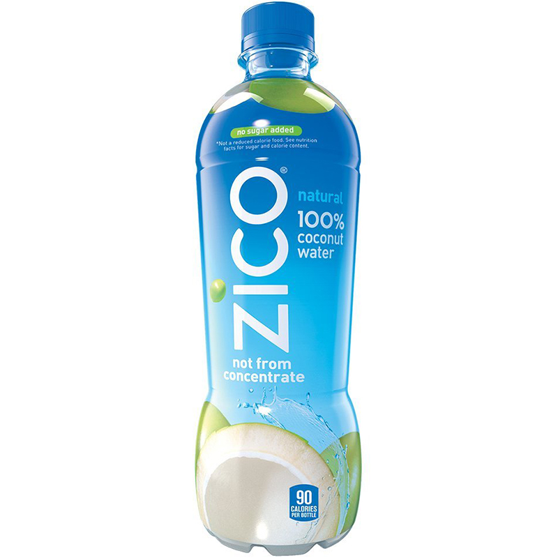 ZICO - 100% COCONUT WATER - NON GMO - GLUTEN FREE - 16.9oz	